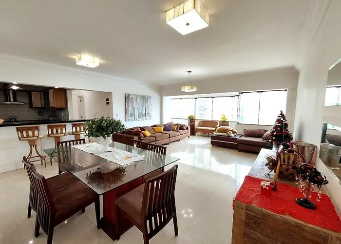 Apto Amplo 1Suite Mais 2Quartos - Quadra Mar 50M Da Praia - Somente Familiares